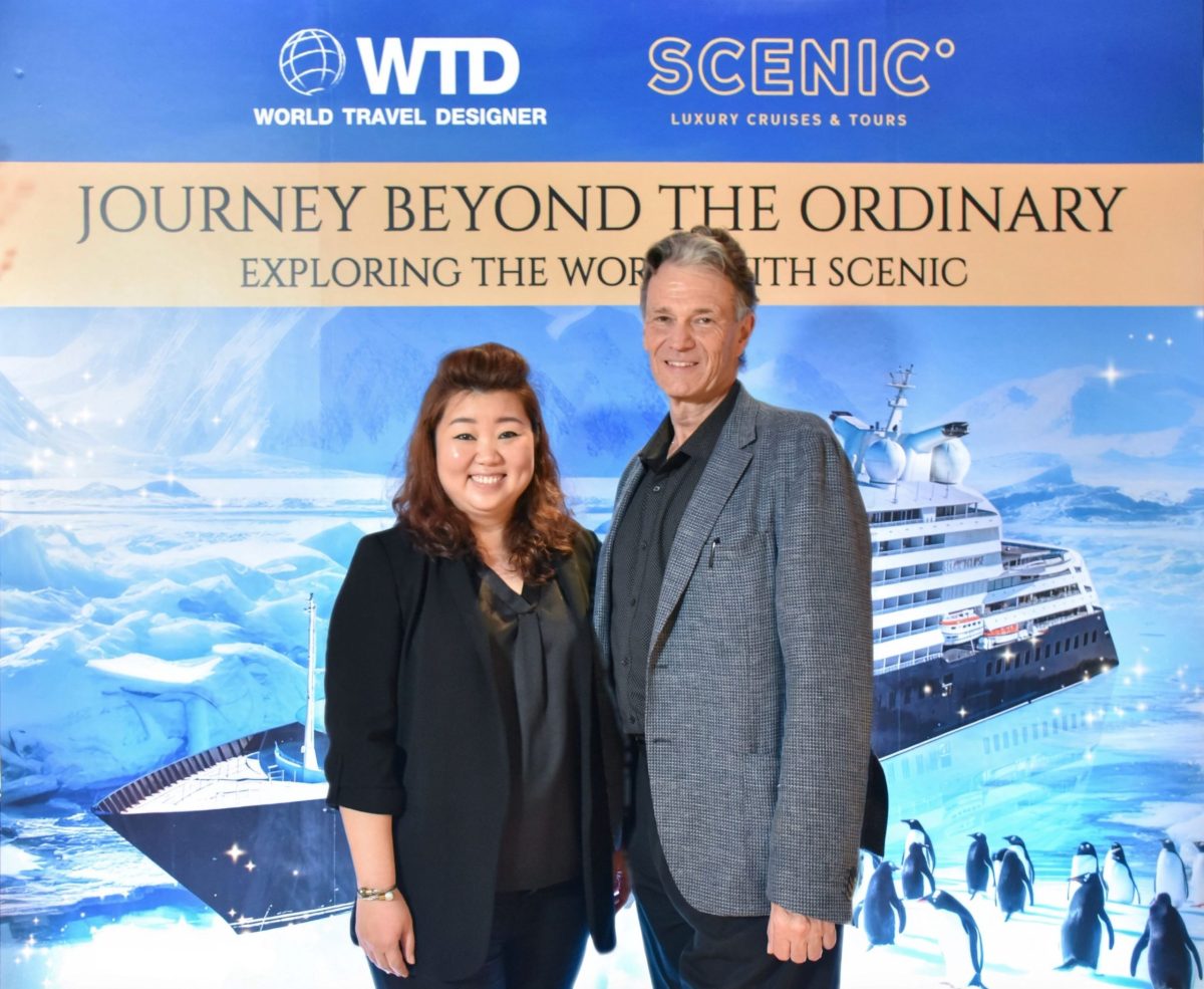 Scenic Eclipse เปิดตัวในไทยครั้งแรก จับมือ World Travel Designer เจาะตลาดท่องเที่ยวระดับลักชัวรีไทย