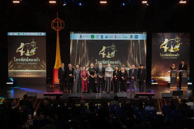 ช่อง 3 กวาด 12 รางวัล โทรทัศน์ทองคำครั้งที่ 40