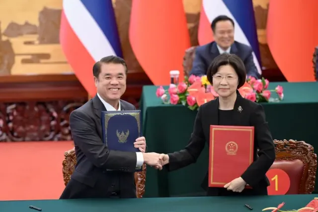 ไทย-จีน ลงนาม 2 MOU ด้านการกักกันและสุขลักษณะสัตว์น้ำเพื่อการบริโภค และการบริหารจัดการทรัพยากรน้ำ