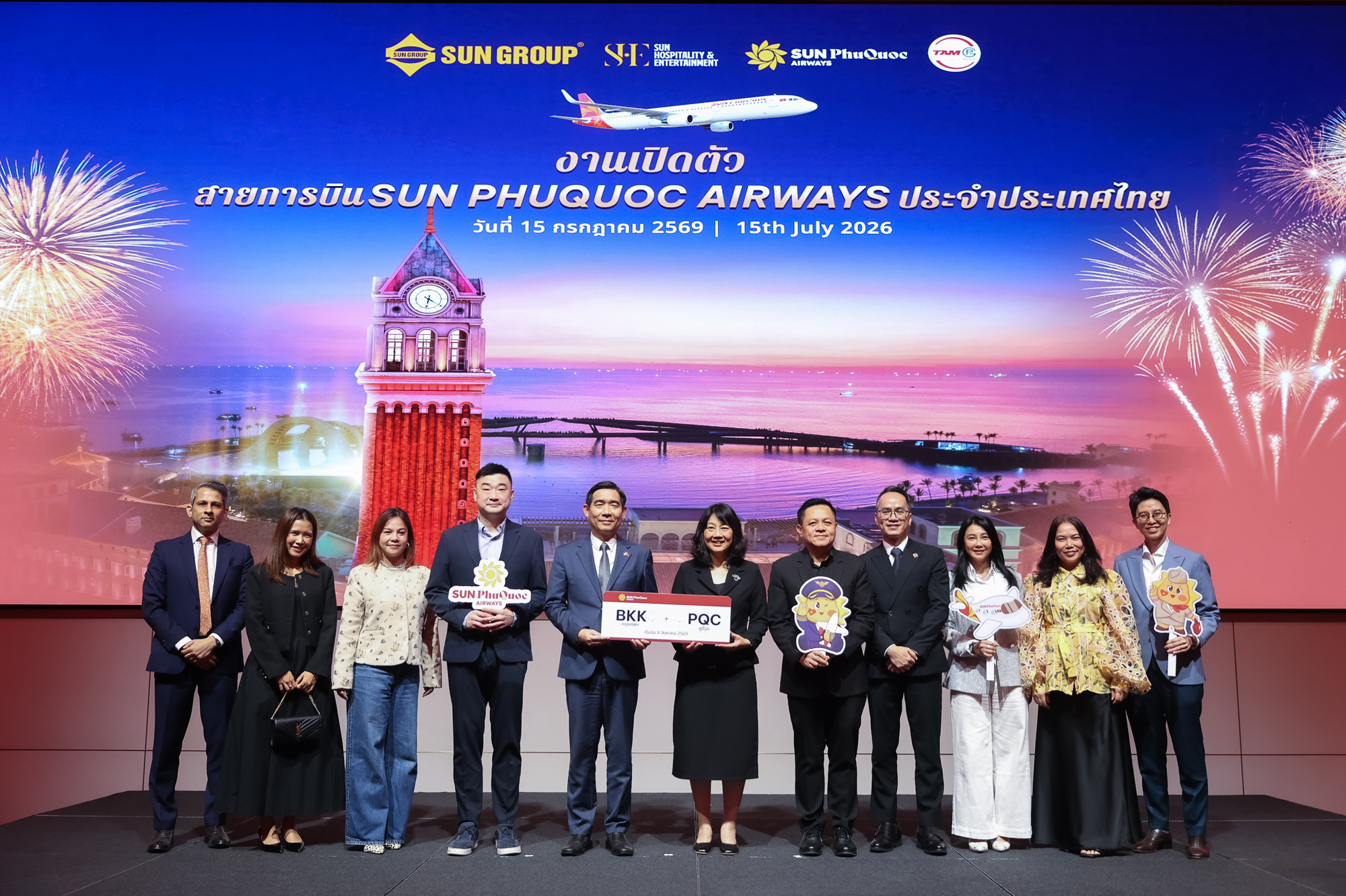Sun PhuQuoc Airways Accelerates Expansion in Thailand with Product Launch and New Bangkok-Phu Quoc Route