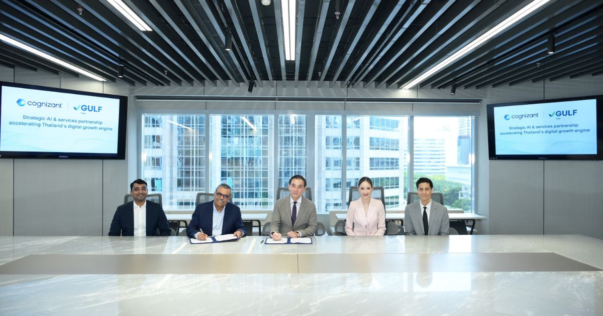Gulf Edge and Cognizant Launch Strategic AI & Services Partnership to Accelerate Thailand's AI Transformation