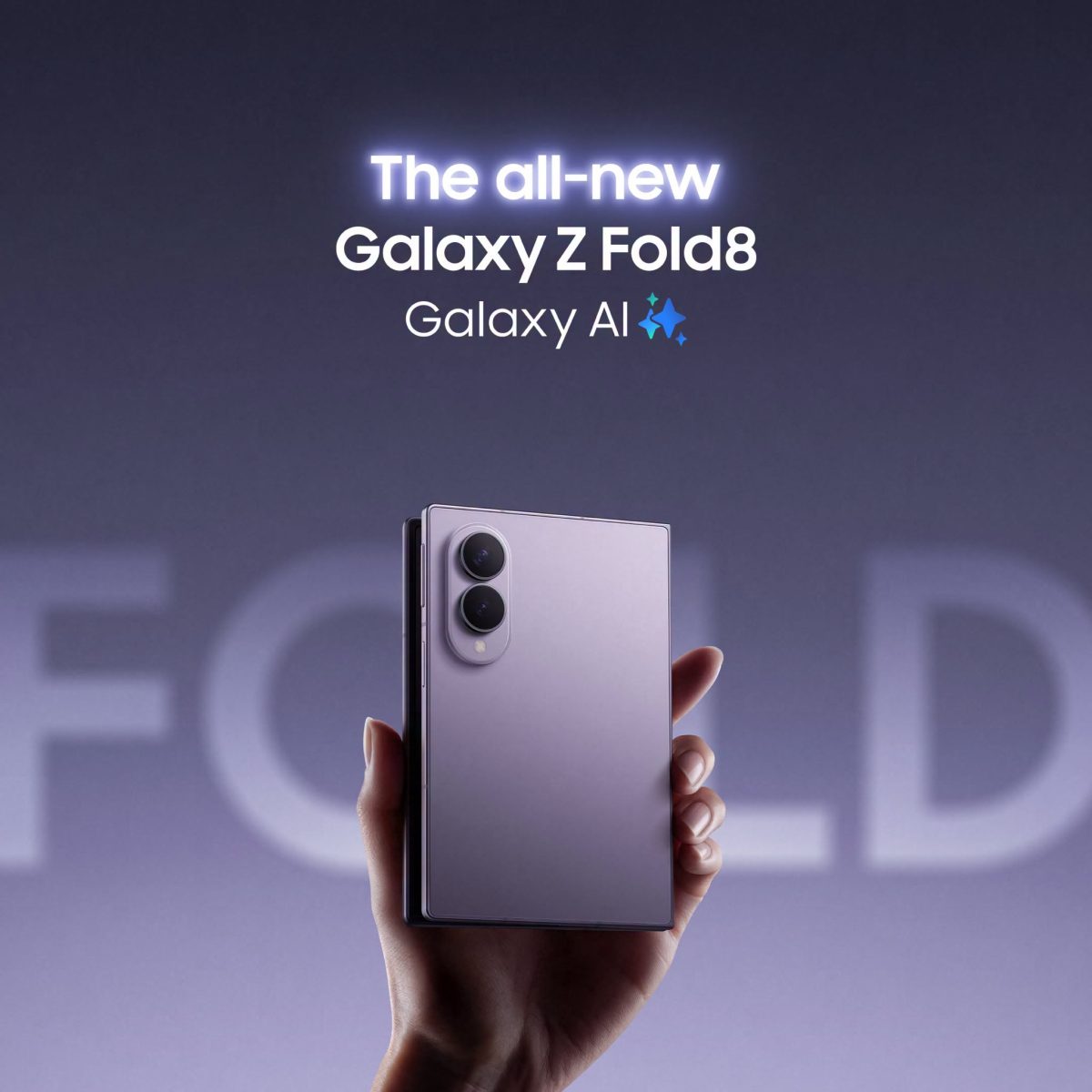 ฉีกทุกกฎจอพับ! The all-new Galaxy Z Fold8 พับไซซ์ใหม่ เบาที่สุด ที่เคยมี กว้างเต็มตา Joy ทุกคอนเทนต์