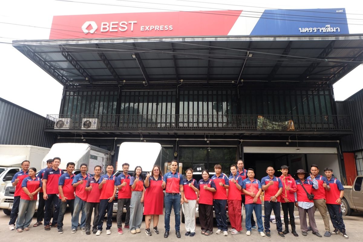 ส่องมุมมองจัดการขนส่งพัสดุด่วน BEST Express นครราชสีมา จากศูนย์สู่ 8 ปีในธุรกิจโลจิสติกส์ มั่นใจด้วยประสบการณ์พร้อมทีมงานคุณภาพ