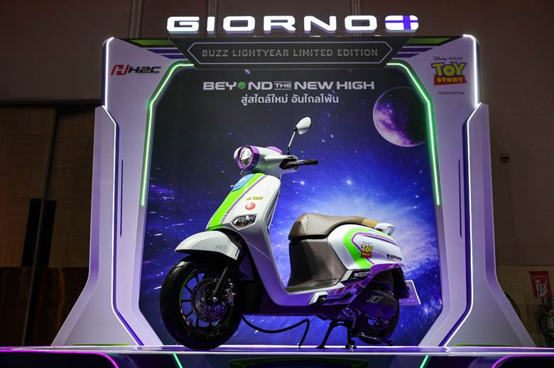 Beyond the New High สู่สไตล์ใหม่อันไกลโพ้น บัซ ไลท์เยียร์ออกเดินทางครั้งใหม่ ด้วย New Honda Giorno+ BUZZ LIGHTYEAR Limited Edition