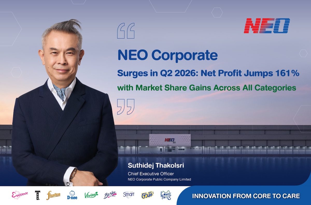 NEO Q2/26 Profit Surges 161%, Expands Market Share Across All Categories Meeting the needs of value-conscious modern consumers, driving innovation to fuel continuous growth