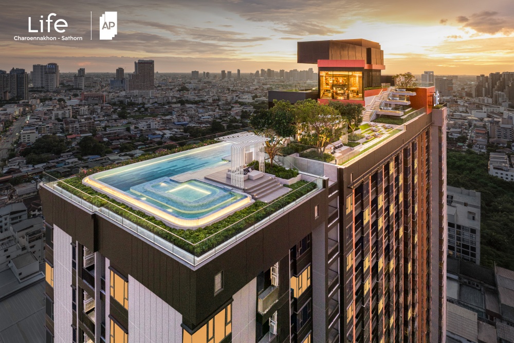AP Thailand leads Charoennakhon's Riverfront Condo Market Unveils completed 'LIFE Charoennakhon-Sathorn' and 'RHYTHM Charoennakhon Iconic' Ready for transfer and move-in, driving Q3 2026 momentum