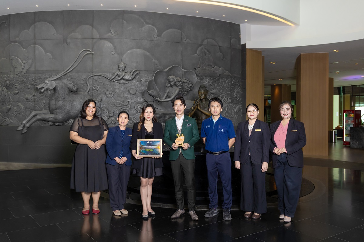 รอยัล คลิฟ โฮเต็ล กรุ๊ป คว้ารางวัล Ultimate Thailand Green Tourism Showcase 2026 ตอกย้ำความเป็นผู้นำด้านโรงแรมสีเขียวของชลบุรี