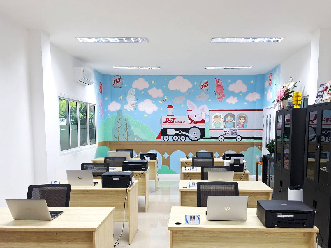 J&amp;T Express Partners with E-jan to Support Thong Pha Phum Special Education Center Enhancing the Working Environment for Teachers