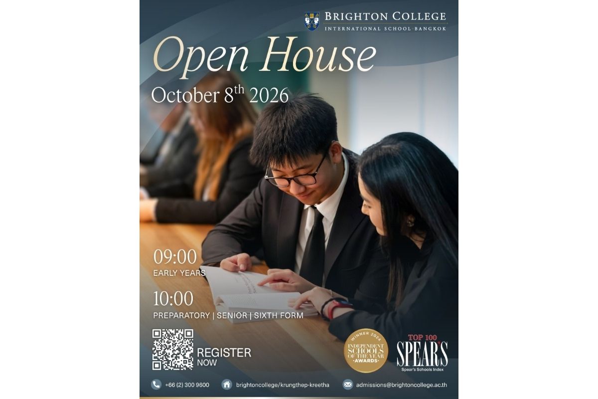 Brighton College Bangkok: Open House 8th October 2026