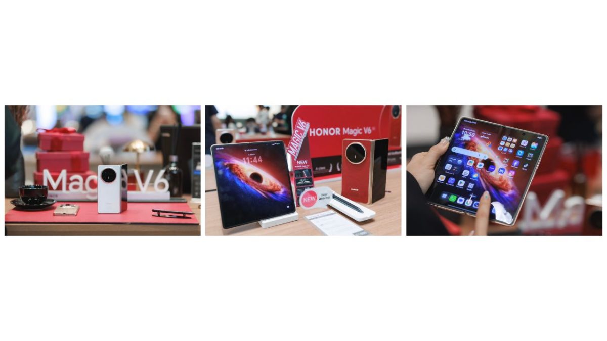 HONOR Magic V6 ขายแล้ววันนี้! สัมผัสที่สุดแห่งสมาร์ตโฟนจอพับสุดแกร่งและเก่ง