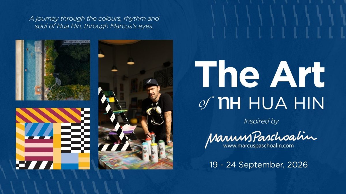 Brazilian Contemporary Artist Marcus Paschoalin Brings His Travelling Studio to NH Hua Hin