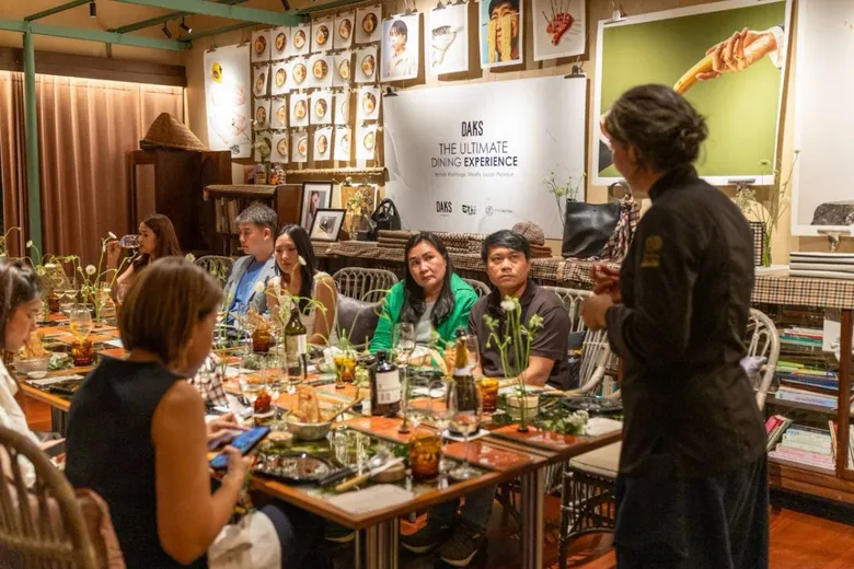 DAKS ขอบคุณลูกค้าคนสำคัญ ชวนสัมผัสค่ำคืนแห่งรสนิยม "British Heritage Meets Local Flavour" ผ่านดินเนอร์สุดพิเศษโดย "เชฟโบ