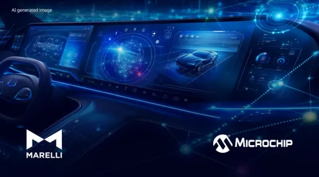Microchip และ Marelli บุกเบิกโซลูชันการเชื่อมต่อจอแสดงผลมาตรฐานแบบเปิด (Open-Standard) สำหรับยานยนต์ที่ขับเคลื่อนด้วยซอฟต์แวร์