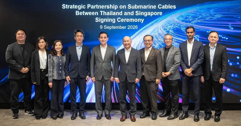 Gulf and Singtel Group form strategic partnership to enhance submarine cable connectivity between Thailand and Singapore