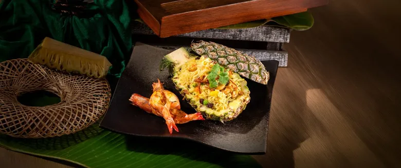 Tropical Flavours Meet Thai Tradition: Discover Plate Restaurant's Pineapple Fried Rice