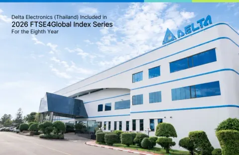 เดลต้า ประเทศไทย ติดอันดับดัชนี FTSE4Good เป็นครั้งที่ 8 พร้อมเดินหน้ายกระดับการดำเนินงานด้าน ESG เพื่อเสริมความแข็งแกร่งให้ธุรกิจ