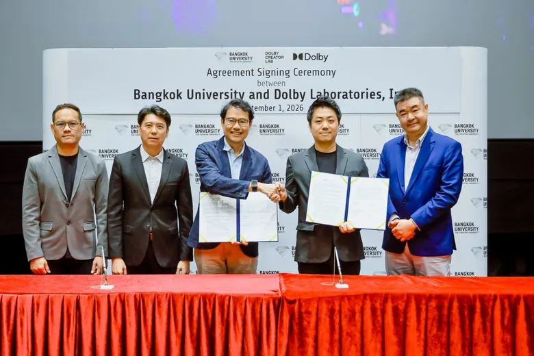 ม.กรุงเทพ เข้าร่วมเครือข่าย Dolby Creator Lab ระดับโลก ยกระดับการศึกษาด้านเทคโนโลยีสร้างสรรค์ในภูมิภาคเอเชียตะวันออกเฉียงใต้