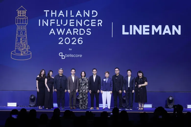 From Views to Sales: Tellscore Spotlights Creators as Business Infrastructure at Thailand Influencer Awards 2026with LINE MAN Wongnai