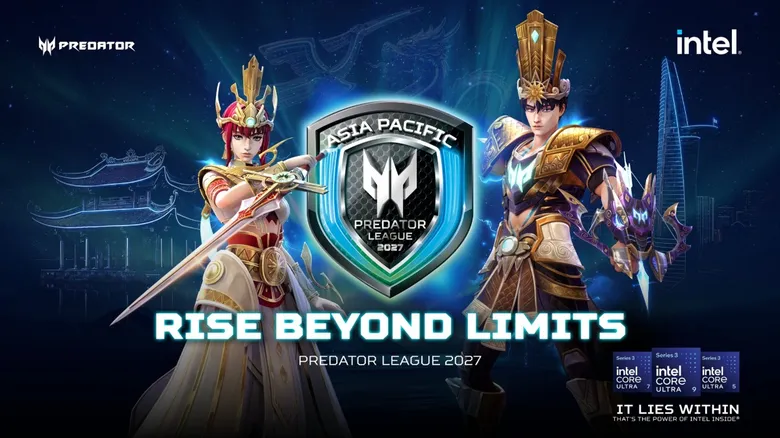 เอเซอร์ - อินเทล เปิดฉาก "Asia Pacific Predator League 2027" เฟ้นหาสุดยอดทีมไทย ลุยศึกใหญ่ระดับภูมิภาค ชิงเงินรางวัลรวมกว่า 14 ล้านบาท