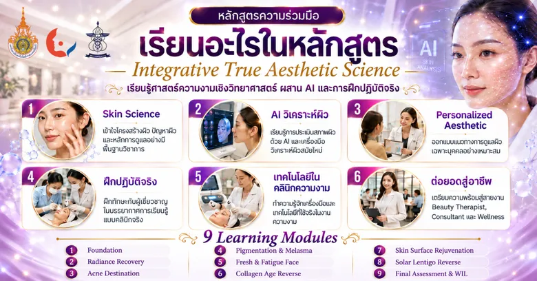 มทร.ธัญบุรี จับมือ แพน ราชเทวี กรุ๊ป เปิดหลักสูตร Integrative True Aesthetic Science ผสานศาสตร์ความงาม-AI และการฝึกปฏิบัติจริง