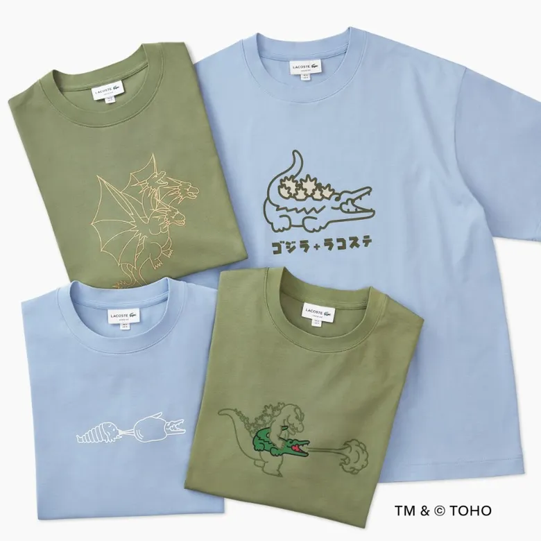 LACOSTE และ Godzilla ผนึกกำลังในคอลเลกชันแคปซูลสุดพิเศษ "Play Together" ทั่วภูมิภาคเอเชียแปซิฟิก