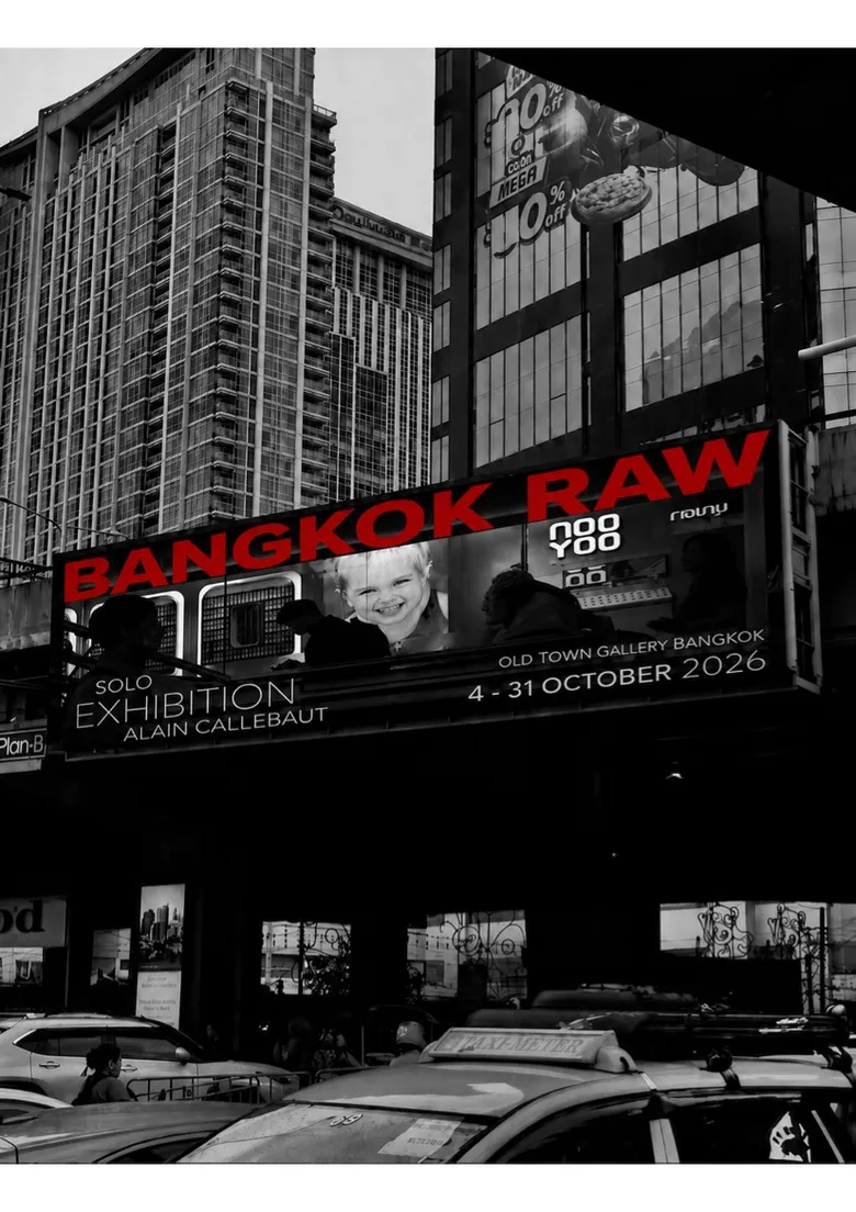BANGKOK RAW Not the City You Expect Solo Exhibition | ALAIN CALLEBAUT Old Town Gallery - Bangkok