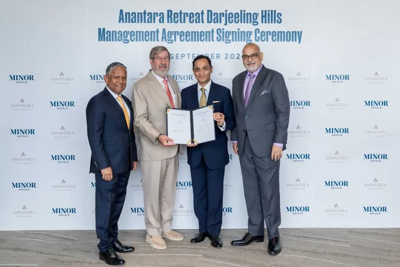 Minor Hotels Brings Anantara Retreats to India with Darjeeling Signing