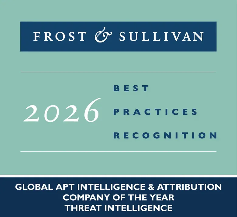 Frost &amp; Sullivan names Kaspersky the 2026 Global APT Intelligence &amp; Threat Attribution Company of the Year