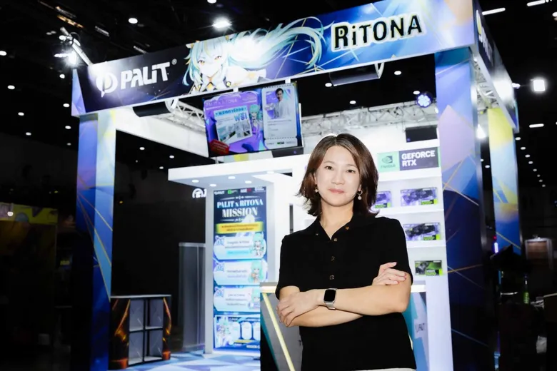 PALIT ยกทัพผลิตภัณฑ์การ์ดแสดงผลรุ่นพิเศษ GeForce RTX(TM) 5060 Ti 8GB RITONA พร้อมส่งแคมเปญพิเศษ Trade In สุดคุ้มในงาน Thailand Game Show 2026
