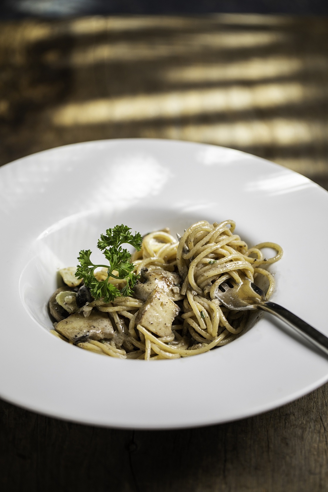 Special Dish for Truffle Lovers is Back Cafe Kantary is Ready to Serve Spaghetti Mushrooms and Truffle Cream Sauce
