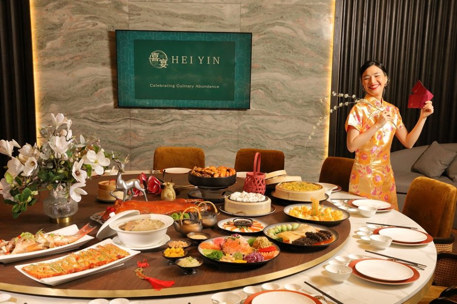 HEI YIN introduces 3 auspicious set menus for the Chinese New Year celebration Indulge in an array of delectable authentic Cantonese recipes that will bring good luck into life
