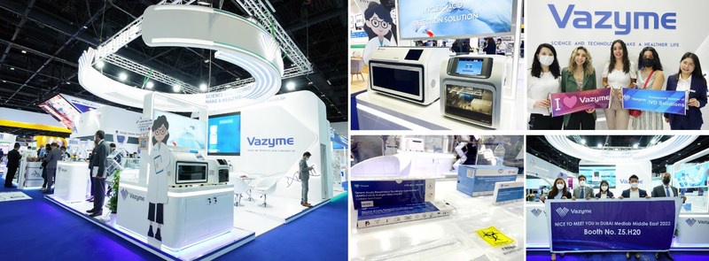 Ready to Enter the Middle East Market, Vazyme Showcases Its COVID-19 Testing Solutions at Medlab Middle East