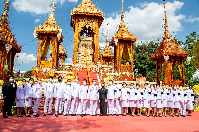 มจพ. ร่วมงานพระราชทานเพลิงศพอดีตเจ้าอาวาสวัดมัชฌันติการาม