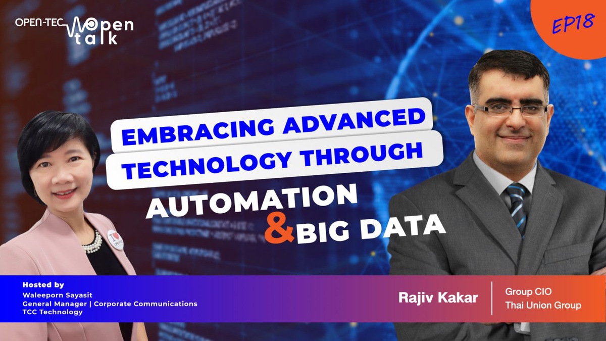 Topic: Embracing Advanced Technology Through Automation Big Data