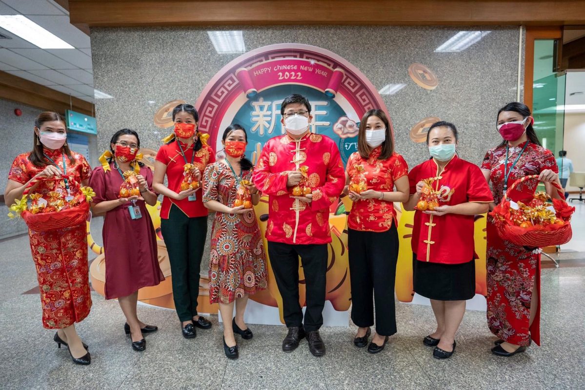 โรงพยาบาลไทยนครินทร์ จัดกิจกรรมต้อนรับเทศกาลตรุษจีนปีเสือทอง
