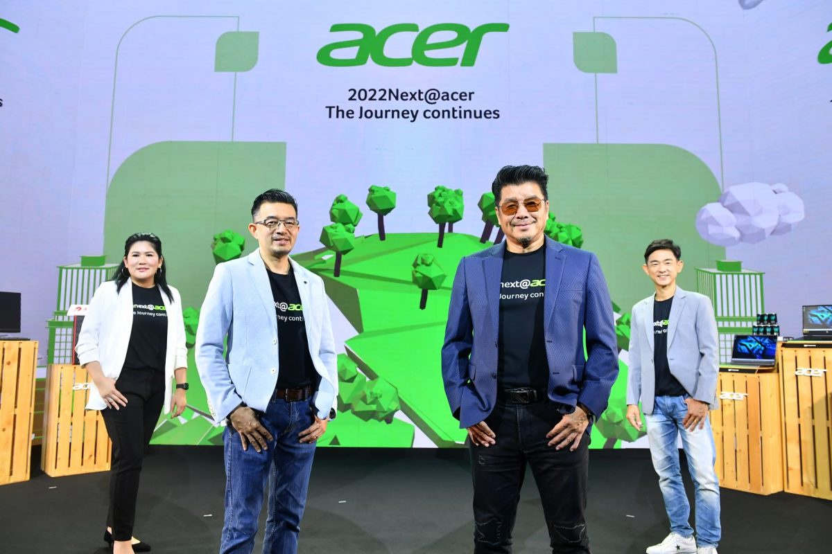 เอเซอร์ตั้งพันธกิจ Green IT ต่อยอดกลยุทธ์ Lifestyle Brands มุ่งสร้างความยั่งยืนสู่ธุรกิจและสิ่งแวดล้อม