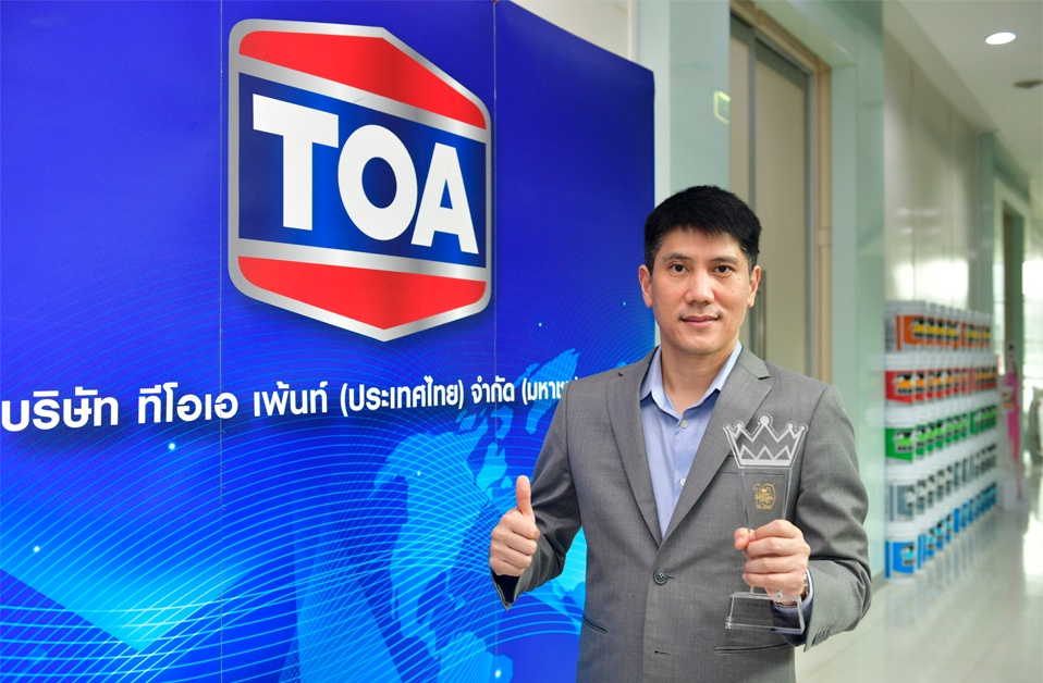 TOA คว้าสุดยอด Best Brand Performance on Social Media จาก Thailand Zocial Awards ครั้งที่ 10