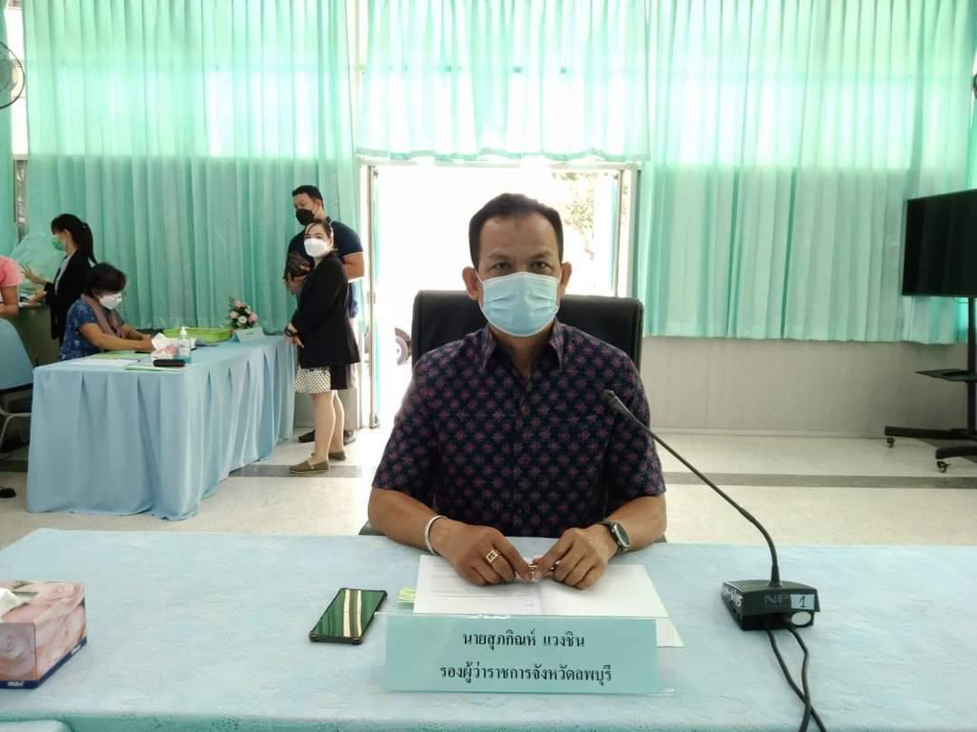 สำนักงานพัฒนาฝีมือแรงงานลพบุรี จัดประชุมคณะอนุกรรมการพัฒนาแรงงานและประสานงานการฝึกอาชีพจังหวัด (กพร.ปจ.) ครั้งที่ 1/2565