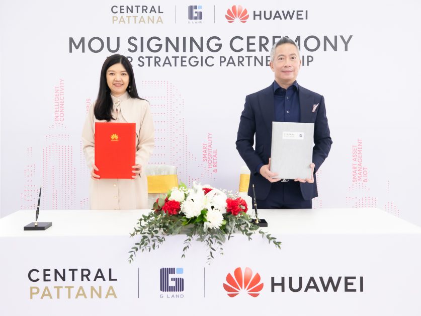 Huawei joins hands with GLAND to enable 'Smart City' in Thailand Shaping the future of real estate industry with world-class innovation