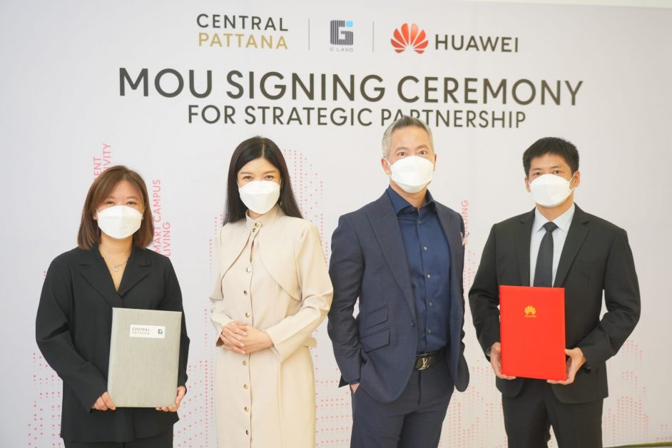 GLAND set to develop smart city and elevate Thailand's real estate sector to fully transition to digital signs deal with Huawei to develop Smart Digital Township Intelligent Connectivity with world-class technology