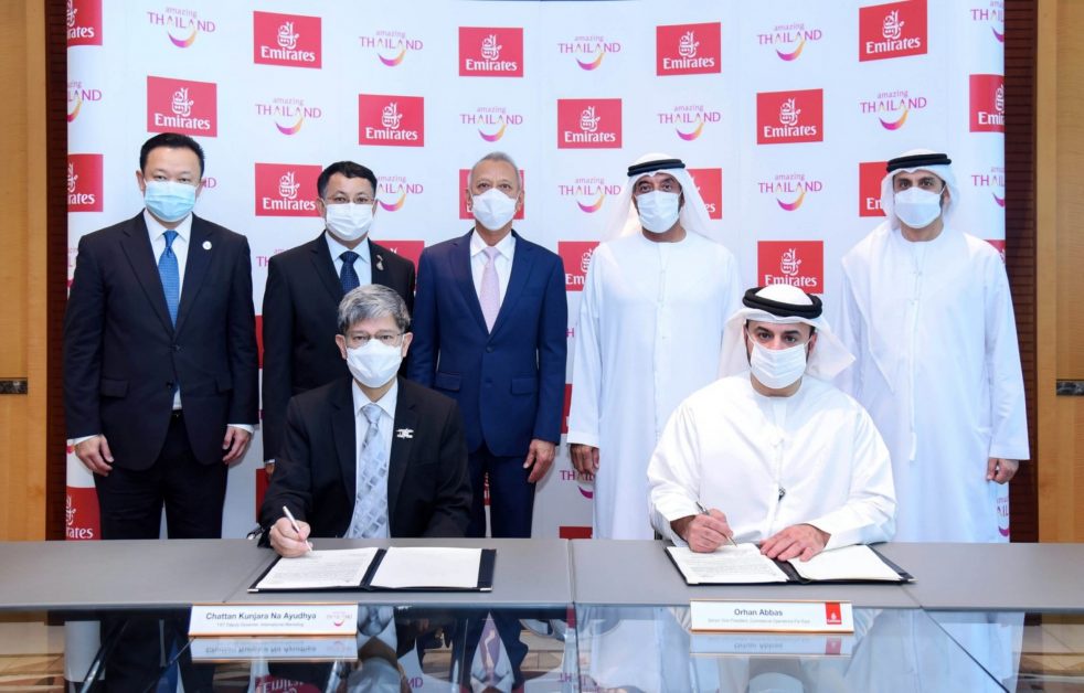 Emirates signs agreement with the Tourism Authority of Thailand to promote tourism to Southeast Asian Kingdom
