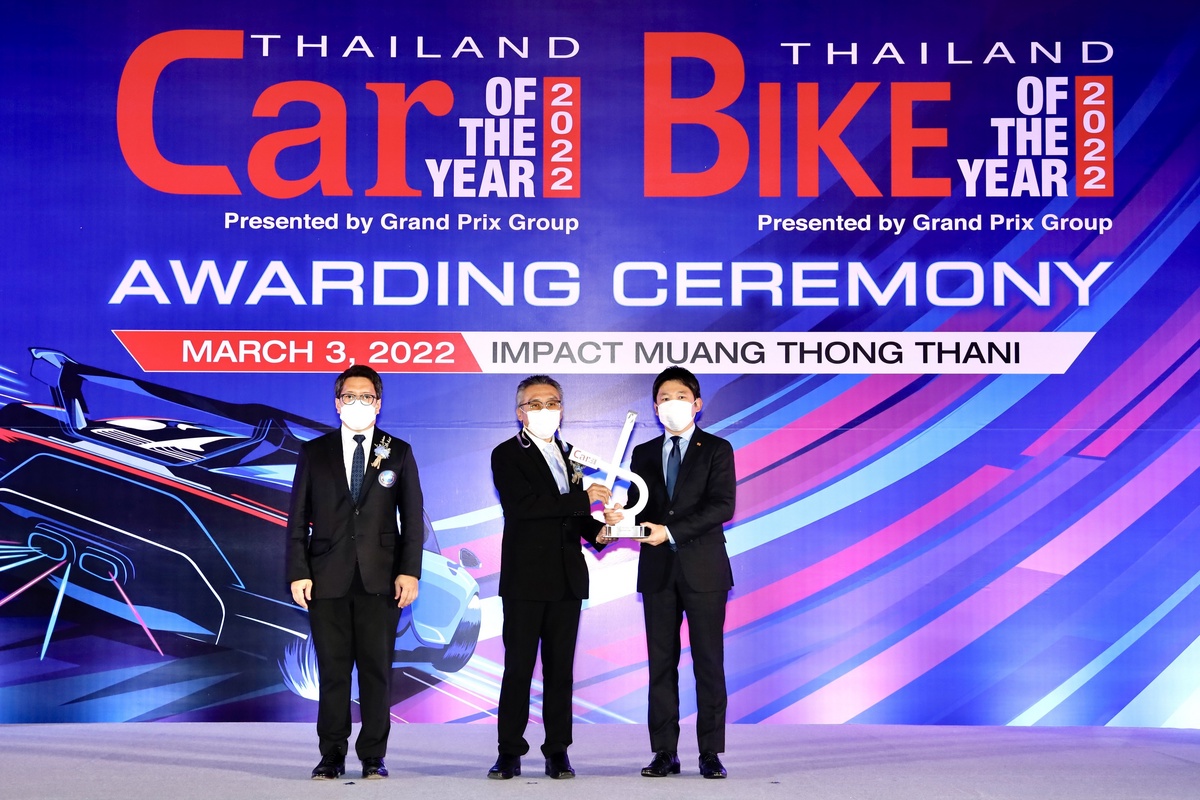 บริดจสโตนคว้ารางวัล Best Selling Tyre จากเวที CAR BIKE OF THE YEAR 2022 ต่อเนื่องเป็นปีที่ 24