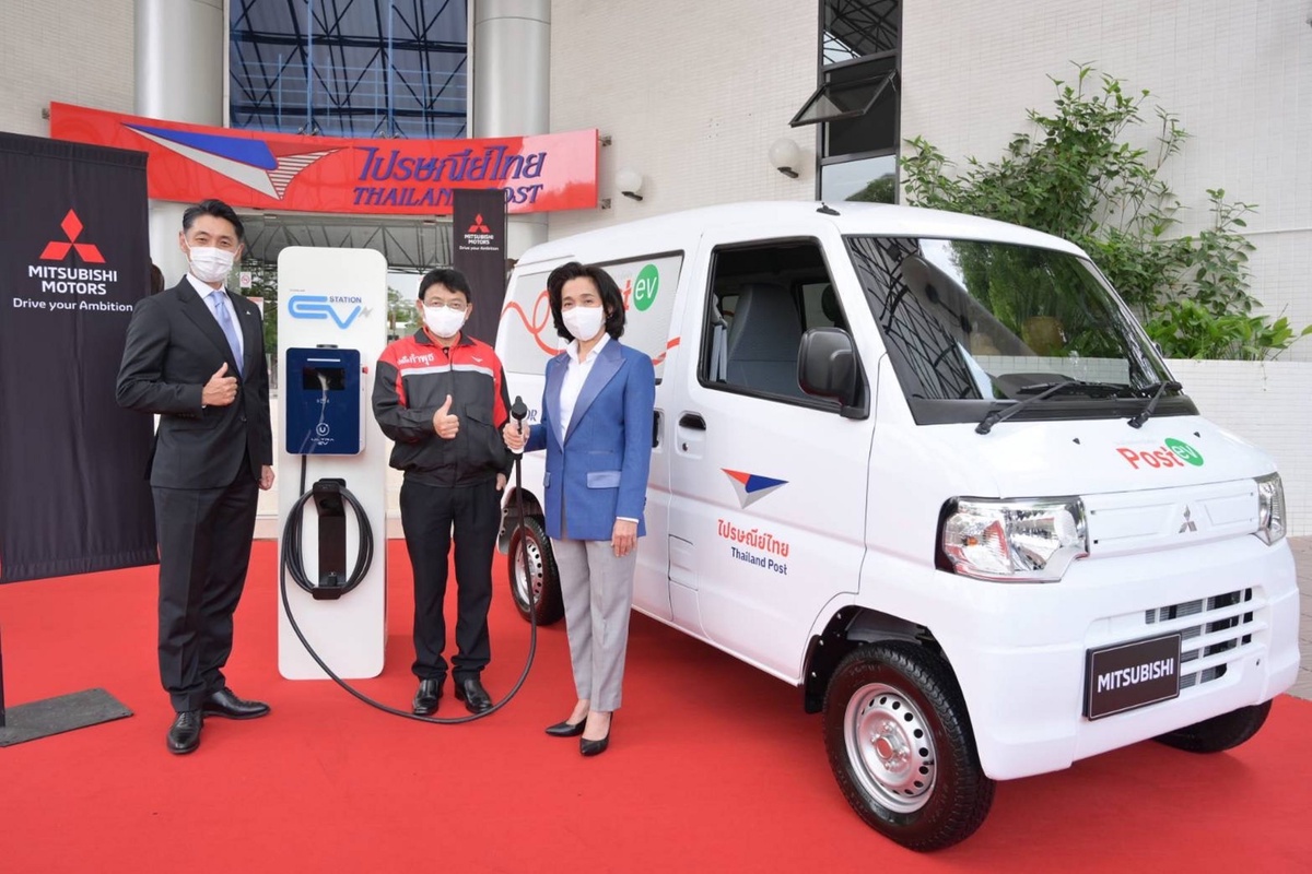 ไปรษณีย์ไทยร่วมพันธมิตร ทดลองรถขนส่งพลังงานไฟฟ้า