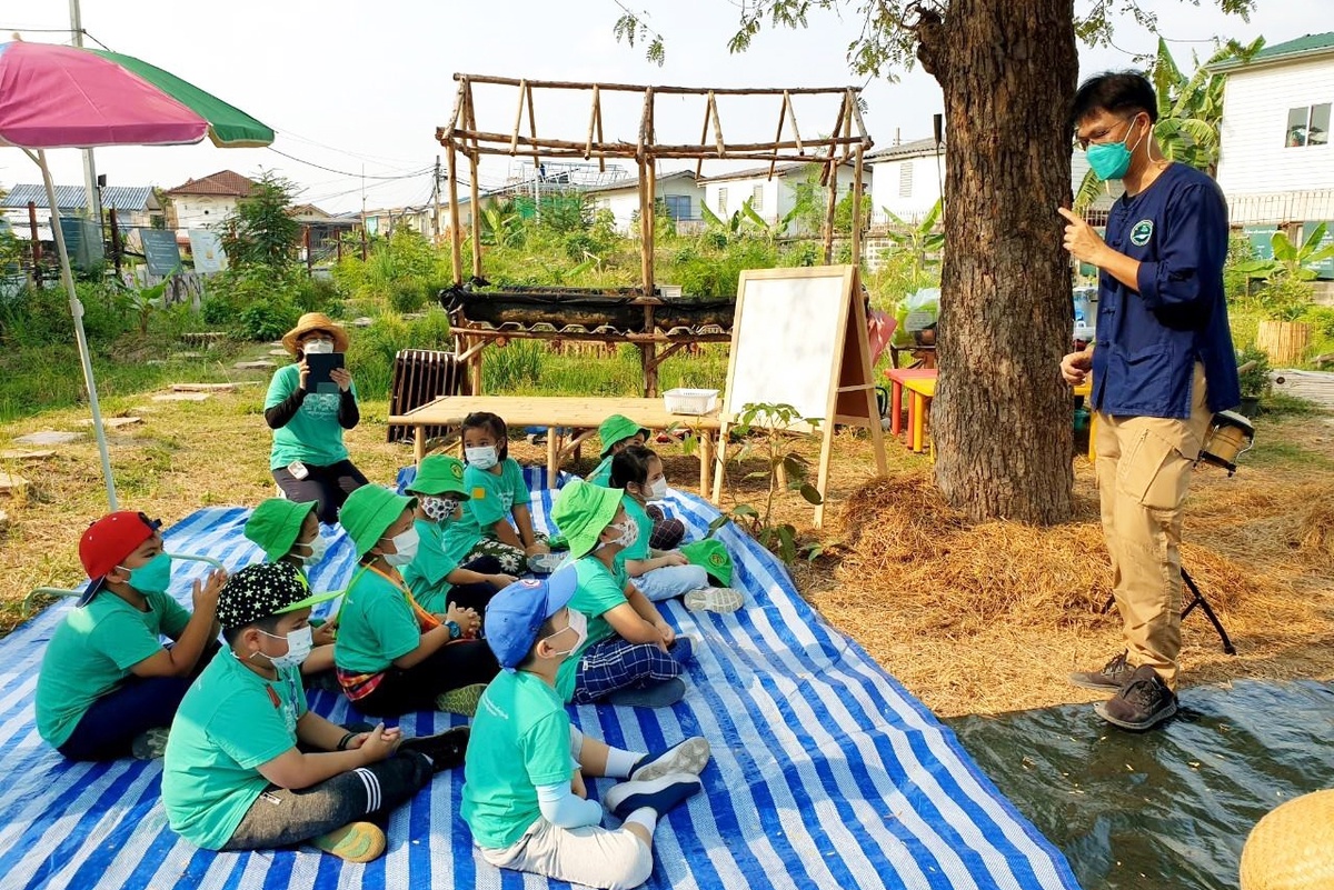 ศูนย์สาธิตการบริบาลฯ มรภ.พระนคร เสริมสร้างทักษะเด็กปฐมวัย จัดโครงการ หนูน้อยเรียนรู้ทักษะชีวิต จากศูนย์การเรียนรู้โคก หนอง นา โมเดล