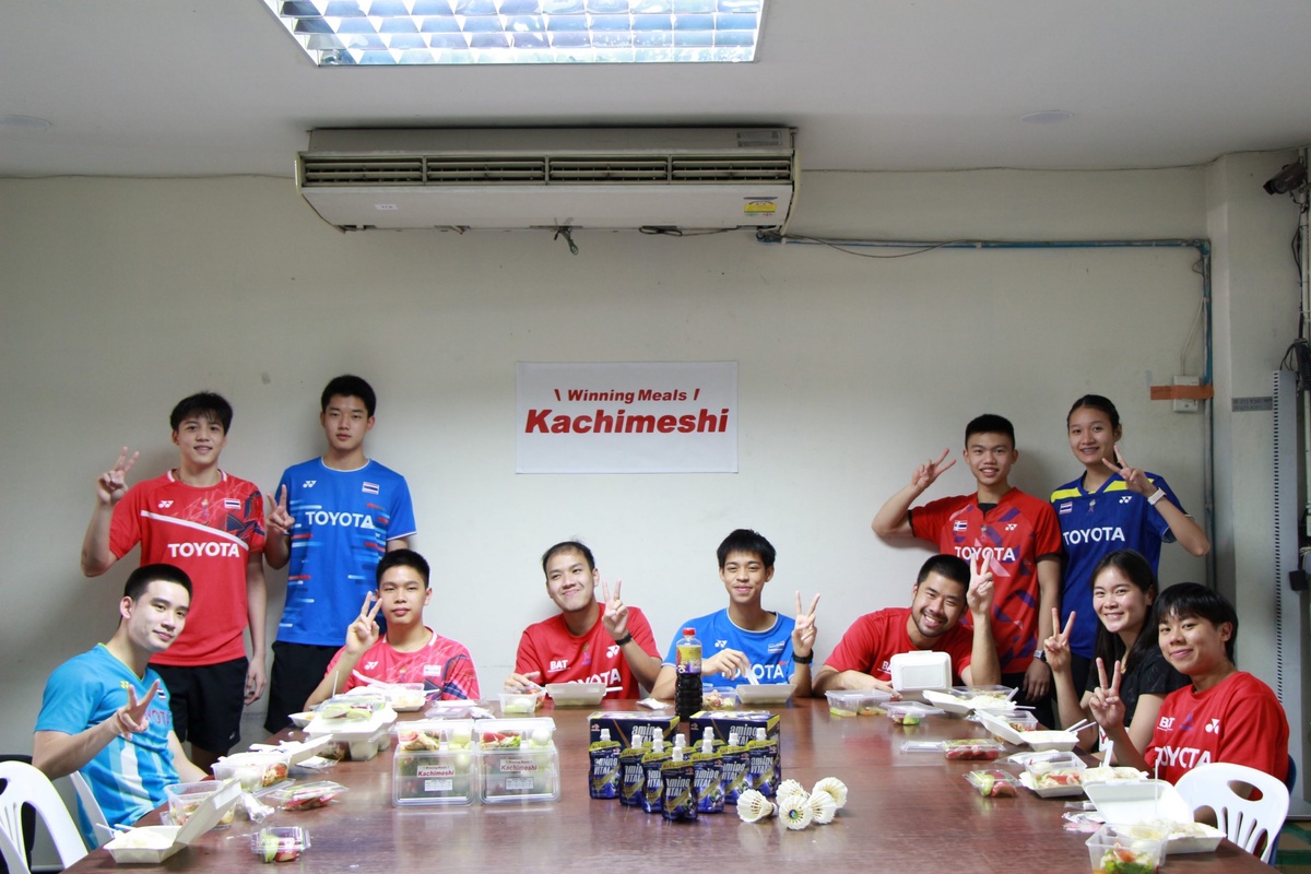 อายิโนะโมะโต๊ะ สนับสนุนโปรแกรมอาหารเสริมสร้างโภชนาการแก่นักกีฬาแบดมินตันทีมชาติไทย พร้อมสู้ศึกซีเกมส์ 2022