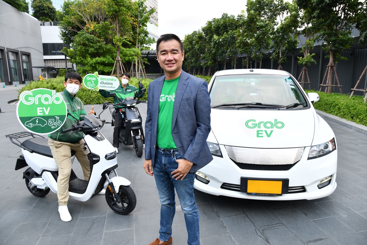 Grab Thailand announces 5-year goal for EVs