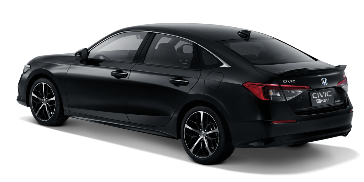 Honda Unveils the All-New Honda Civic e:HEV, an Iconic Premium Sport Sedan with a Powerful Full-Hybrid e:HEV System and Honda SENSING, for the First Time in the World in Thailand at the Honda Booth, Bangkok International Motor Show 2022