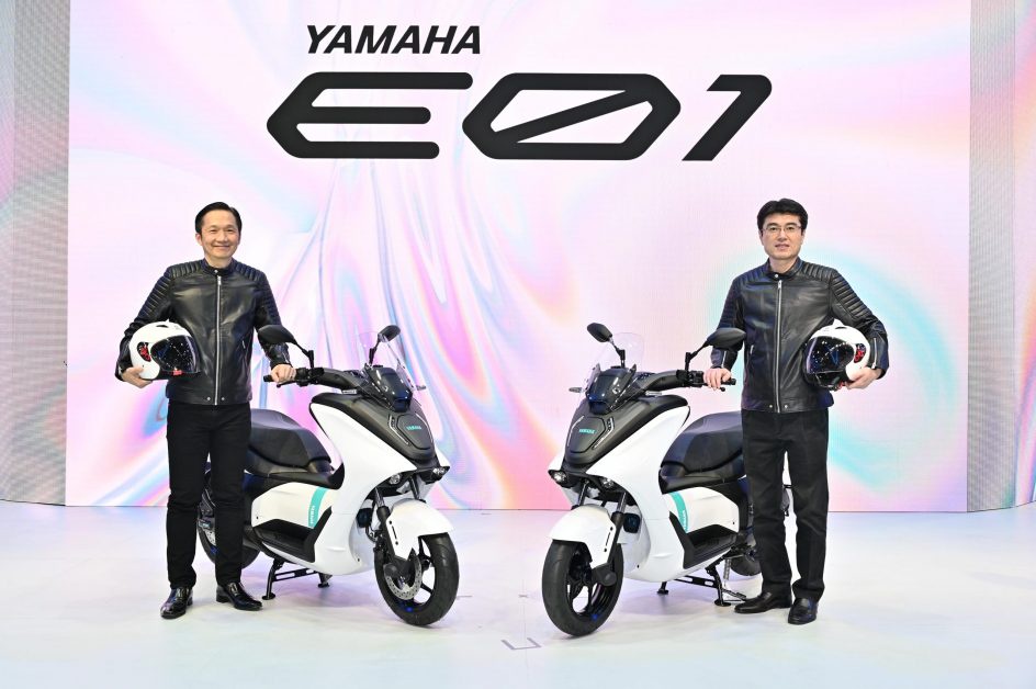 ยามาฮ่าเฉยโฉมสุดยอดยนตรกรรมแห่งยุค E01 Plugged Yamaha to new era รถไฟฟ้าเต็มรูปแบบในงานมอเตอร์โชว์ครั้งที่