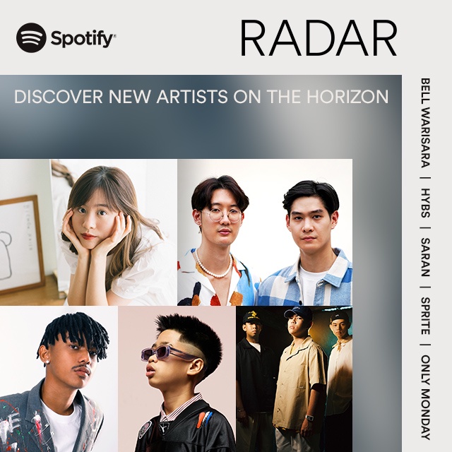 Spotify reveals RADAR Thailand Artists for 2022, Reinforcing Support for Local Emerging Talent