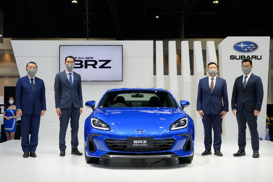 All-New Subaru BRZ ขึ้นแท่น MOST EXCITING SPORTS COUPE ในงานบางกอก อินเตอร์เนชั่นแนลมอเตอร์โชว์ ครั้งที่ 43